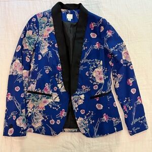 🌸 Lauren Conrad Floral Print Blazer – Size 6 🌸
